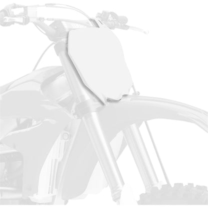 Polisport Number Plate - White 8678400001_912205