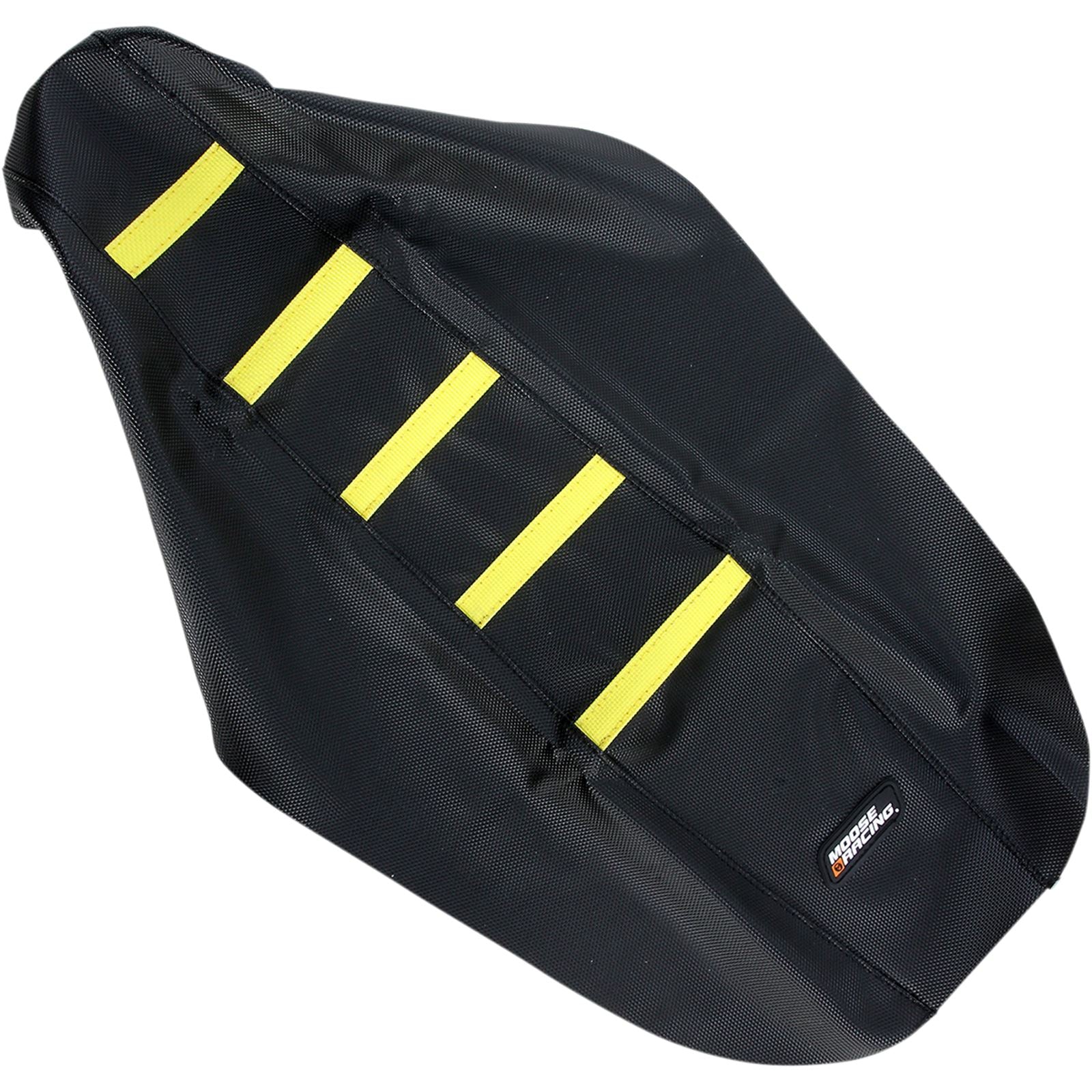Moose Offroad Ribbed Seat Cover - Yellow for Suzuki 0821-1807_432963