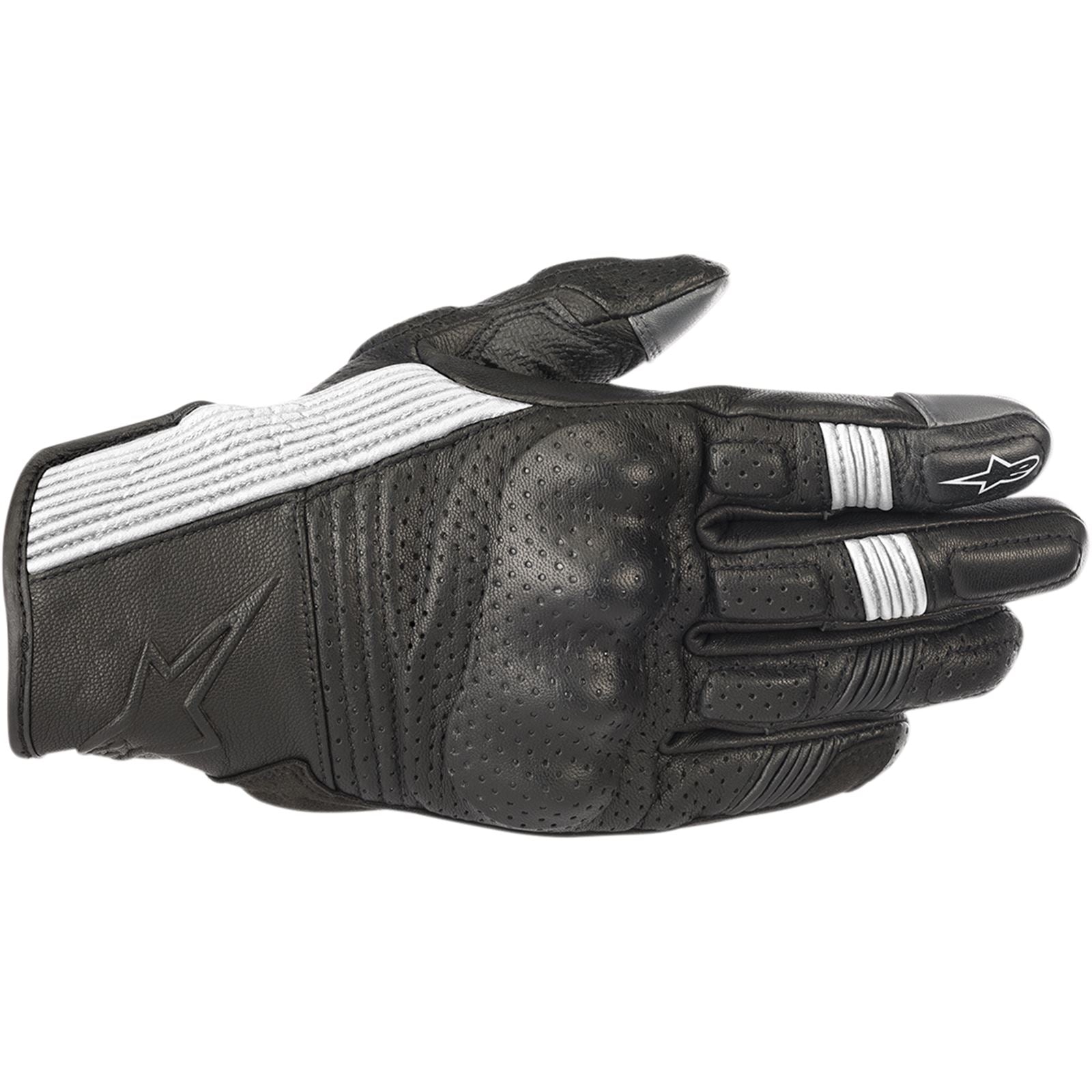Alpinestars Mustang V2 Gloves - Black/White - 2X-Large [MPN: 3566118-12-2X]_332484