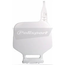 Polisport Front Number Plate - White 8662300002_289939