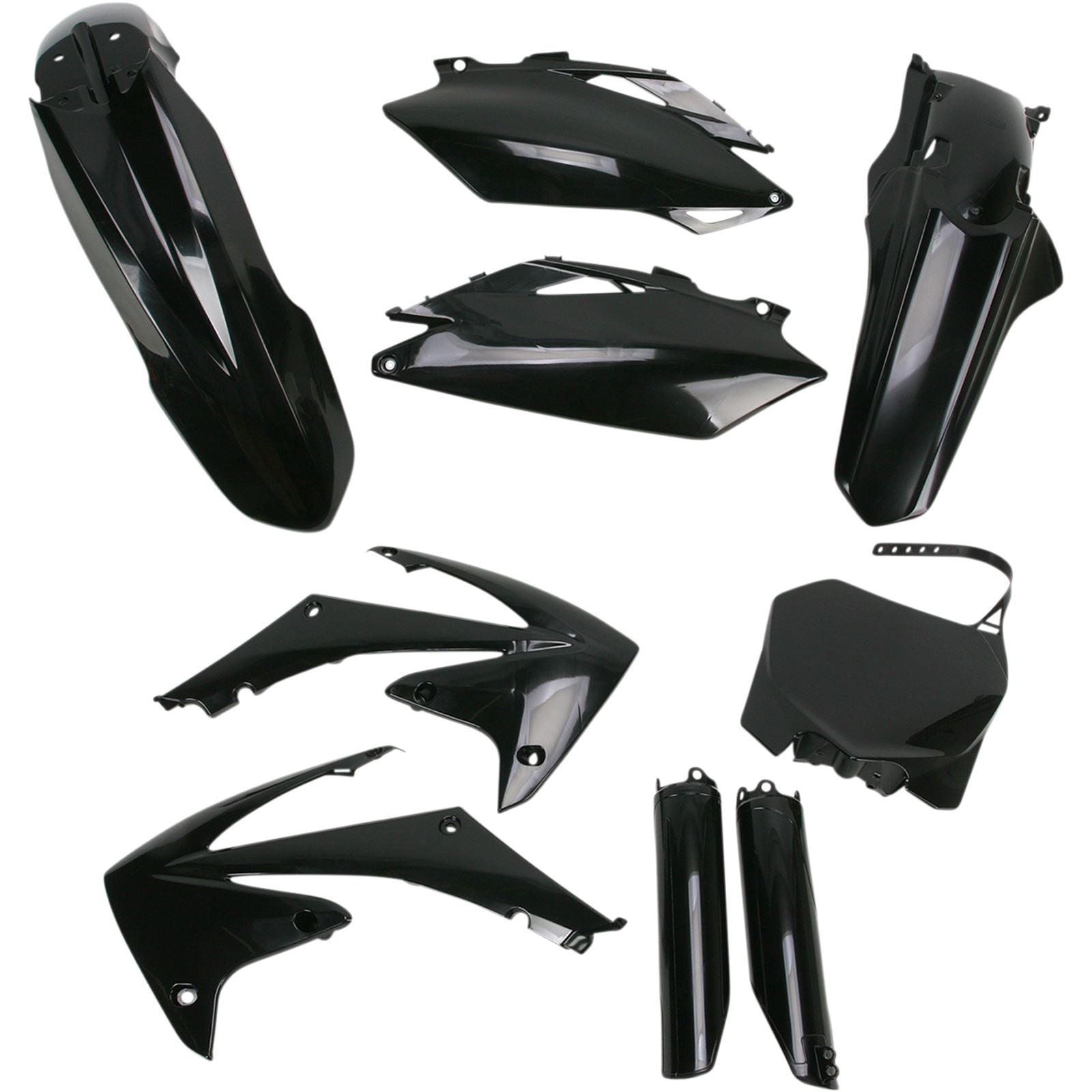 Acerbis Plastic Kit Black 2198000001_321083