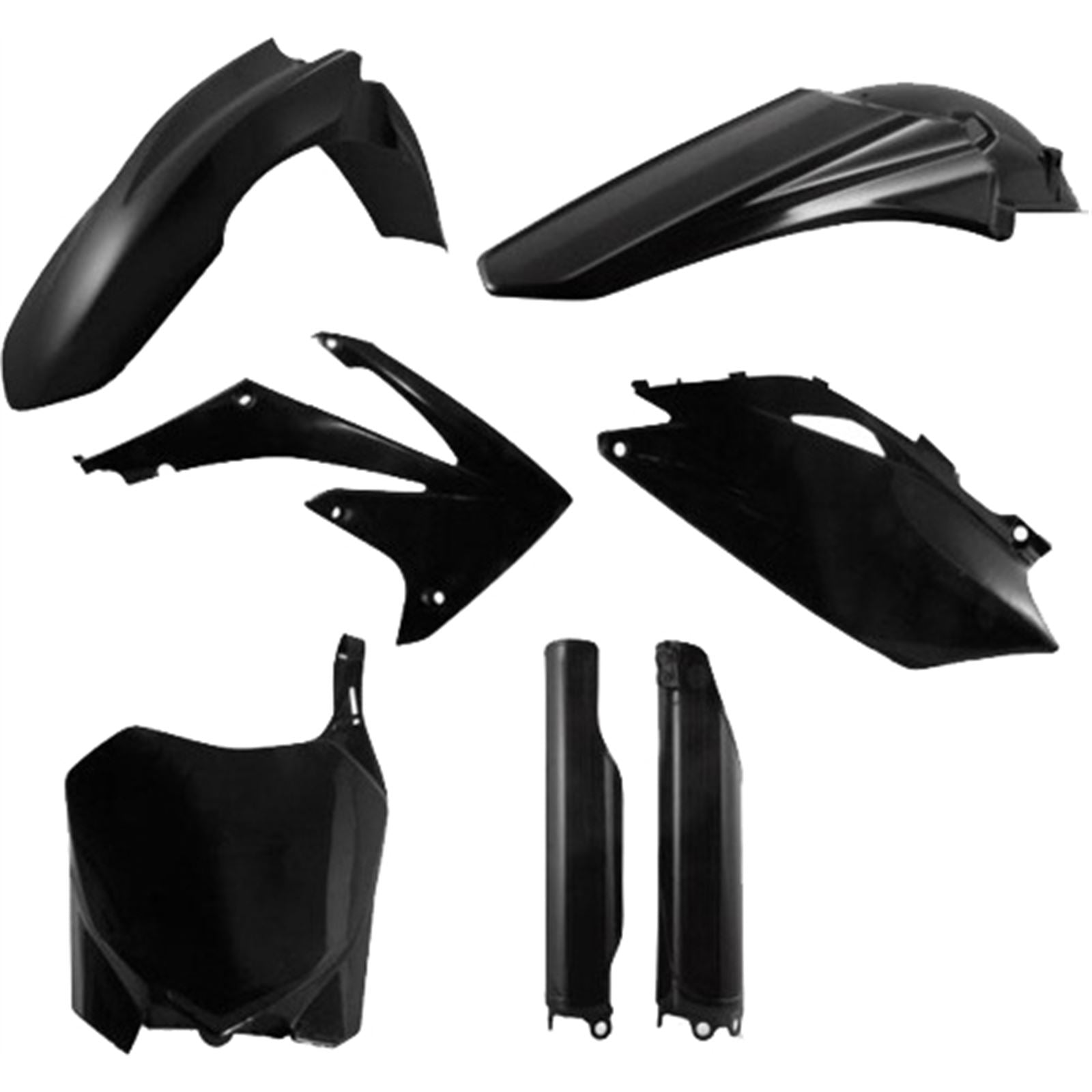 Acerbis Plastic Kit Black 2198000001_289942