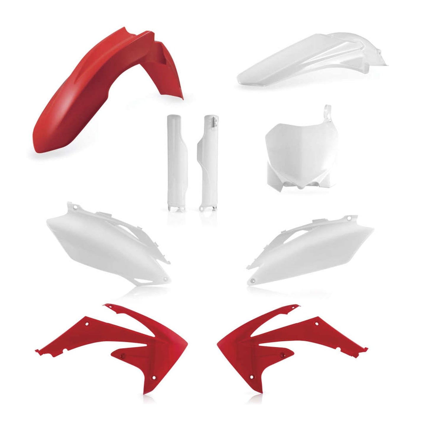Acerbis Plastic Kit Red 2198000438_289943