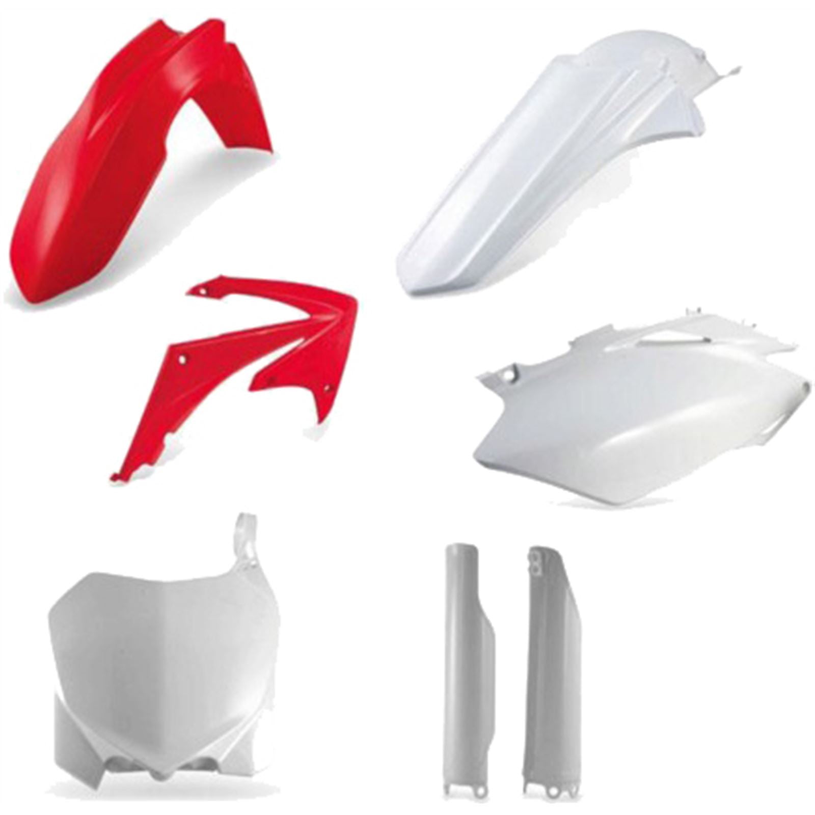 Acerbis Plastic Kit Red 2198000438_289945