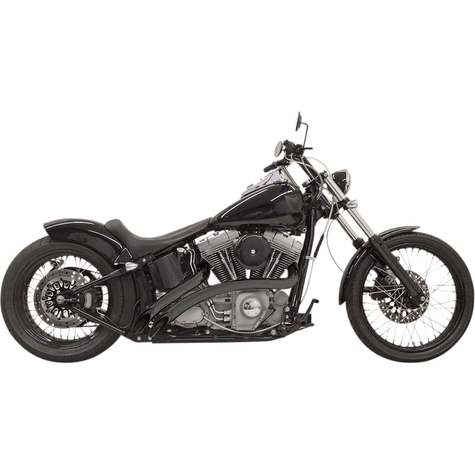 Bassani Manufacturing Radial Sweeper Exhaust - Black [MPN: 1SD1FB]_349805