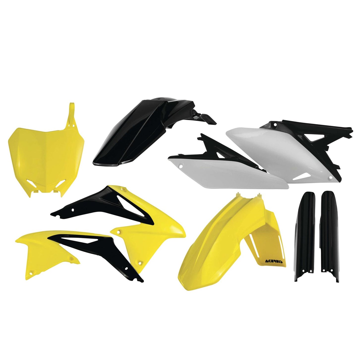 Acerbis Full Plastic Kit Yellow 2198033914_289959