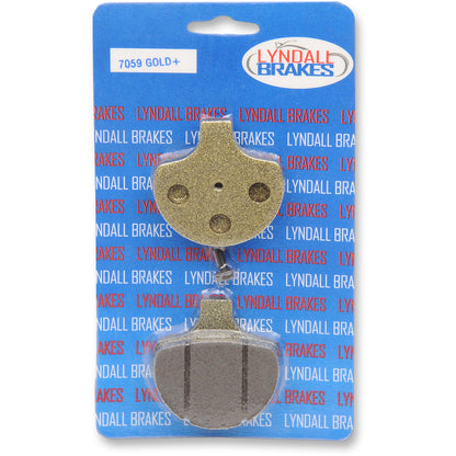 Lyndall Brakes Gold-Plus Brake Pads for Harley-Davidson [MPN: 7059-GPLUS]_419872