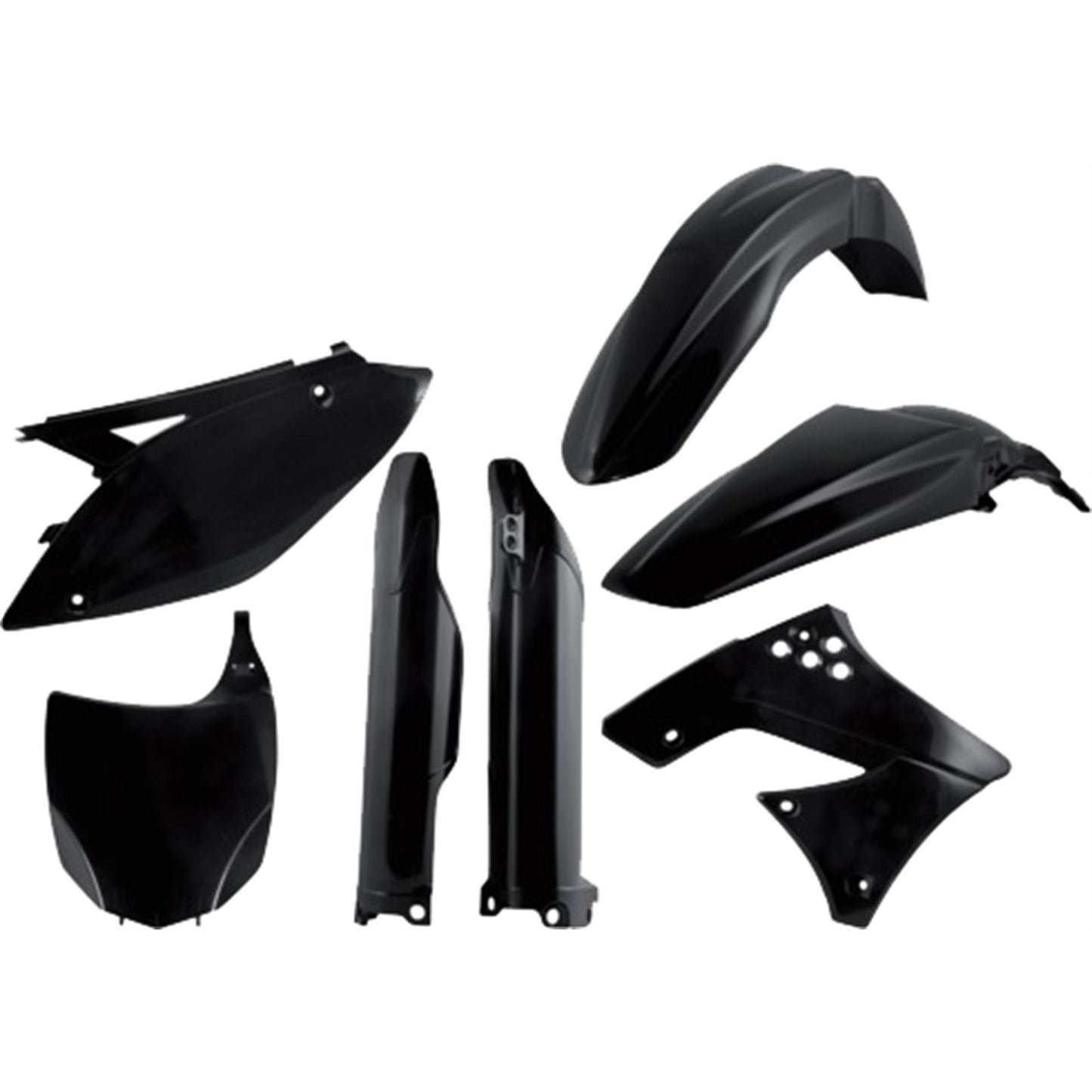 Acerbis Plastic Kit Black 2198050001_289983