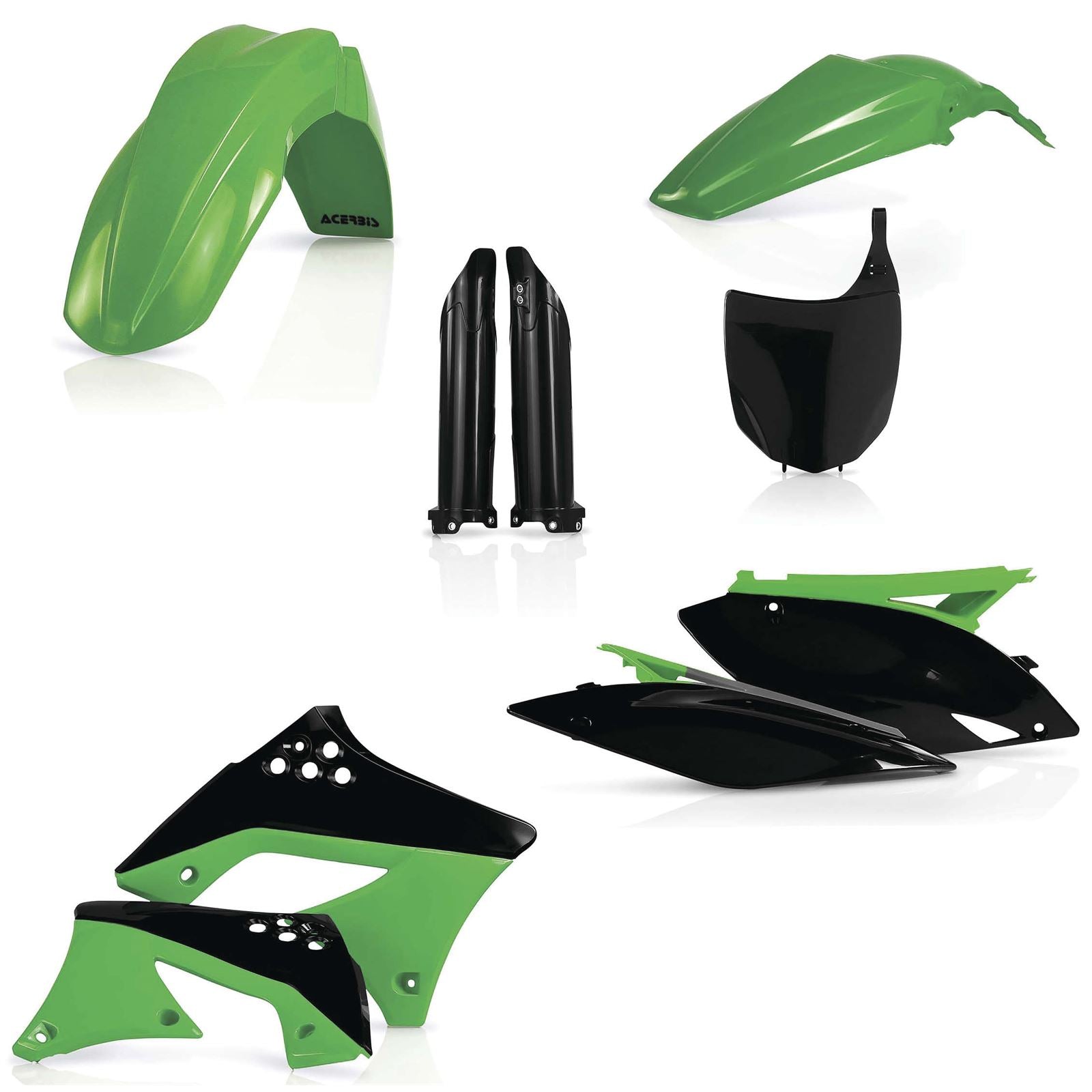 Acerbis Plastic Kit Green 2198050145_289984