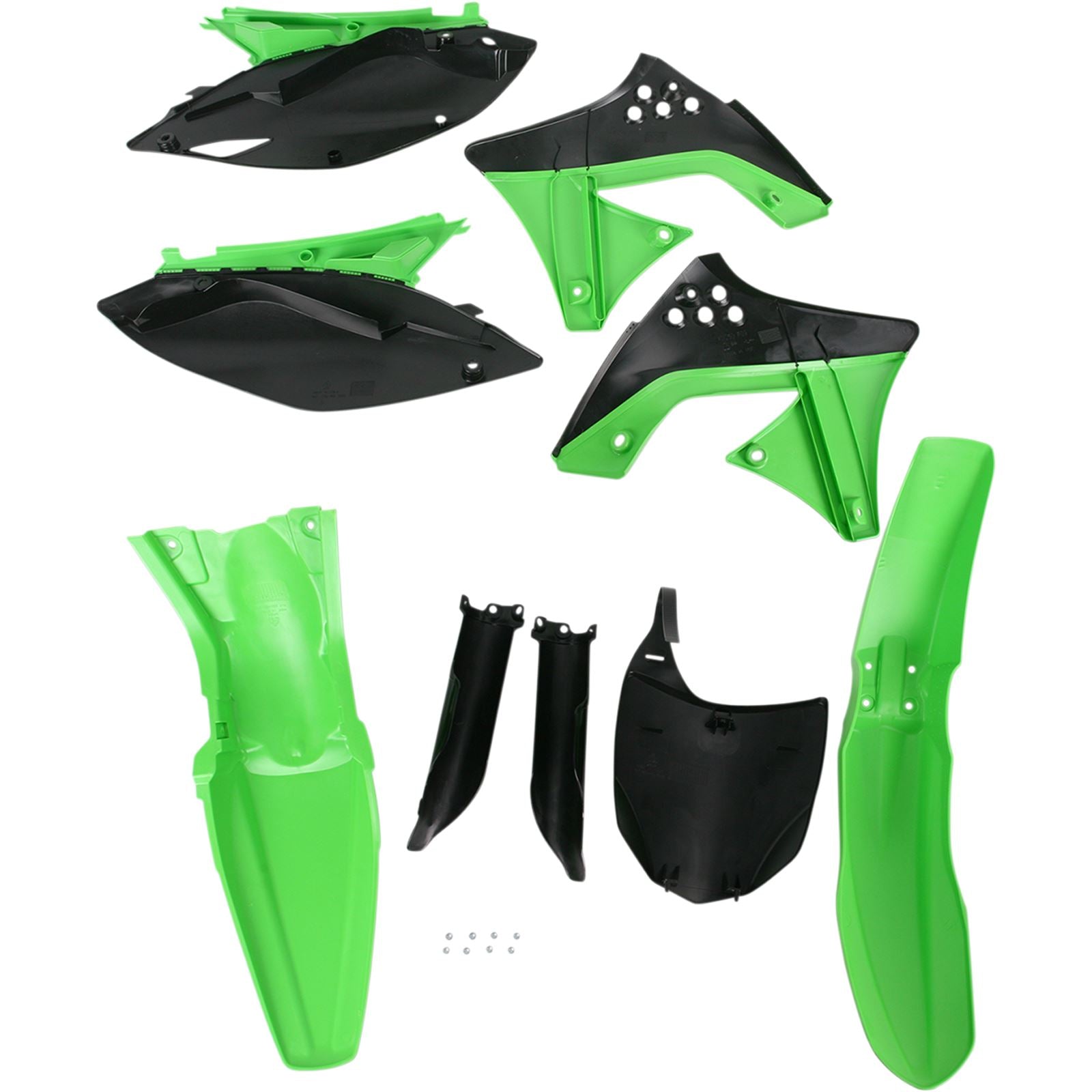 Acerbis Plastic Kit Green 2198050145_321096