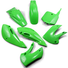 UFO Plastics Body Kit - Green/White/Black - KLX110 - '01-'09 [MPN: KA37002026]_1042162