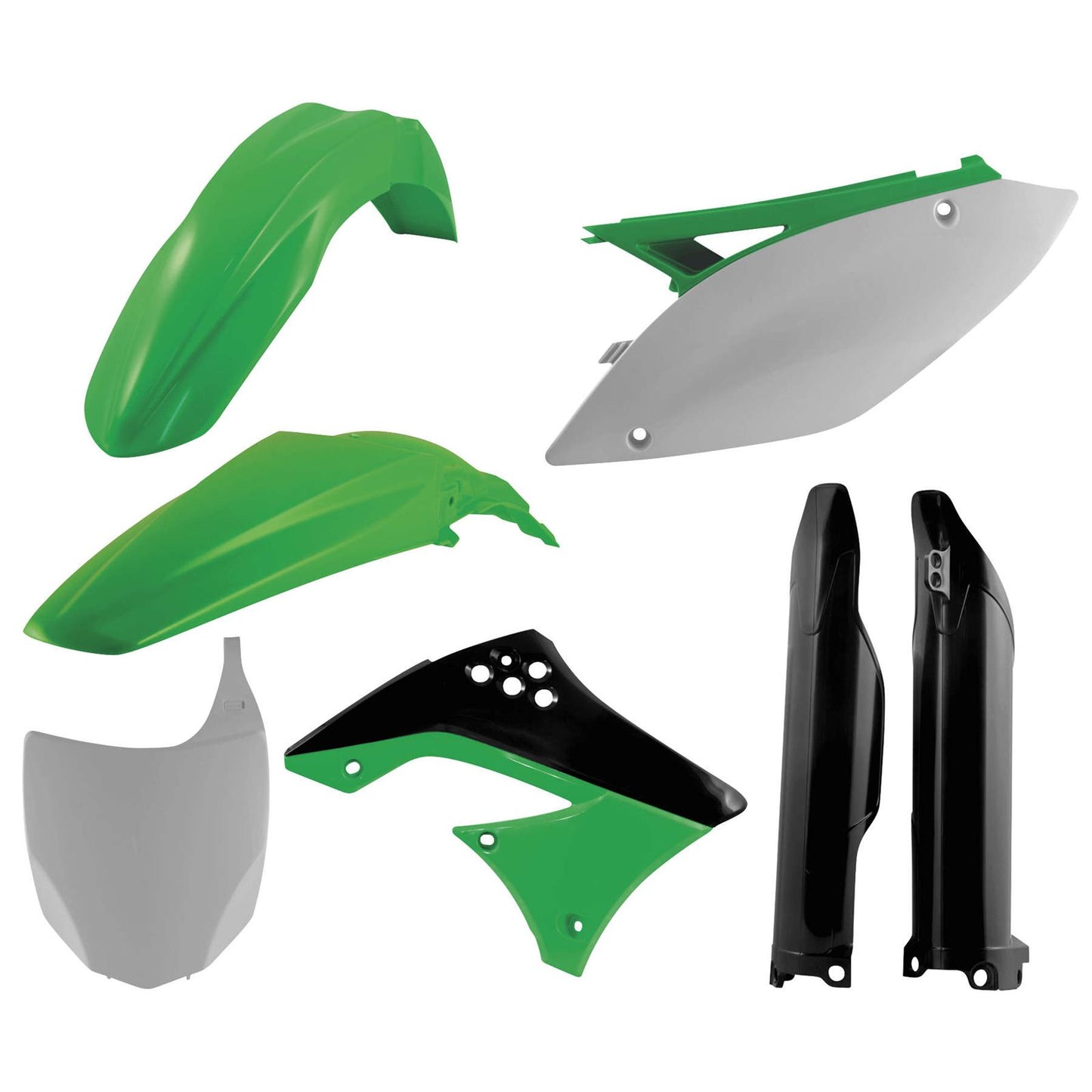 Acerbis Plastic Kit Green 2198060145_289988