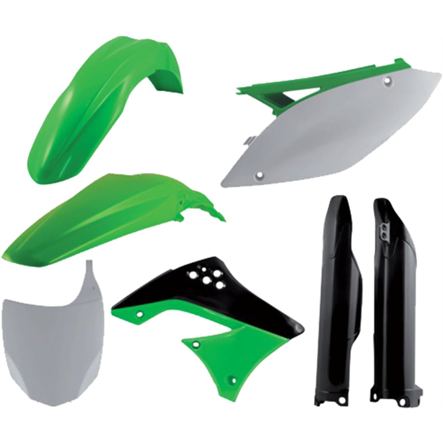 Acerbis Plastic Kit Green 2198060145_289989