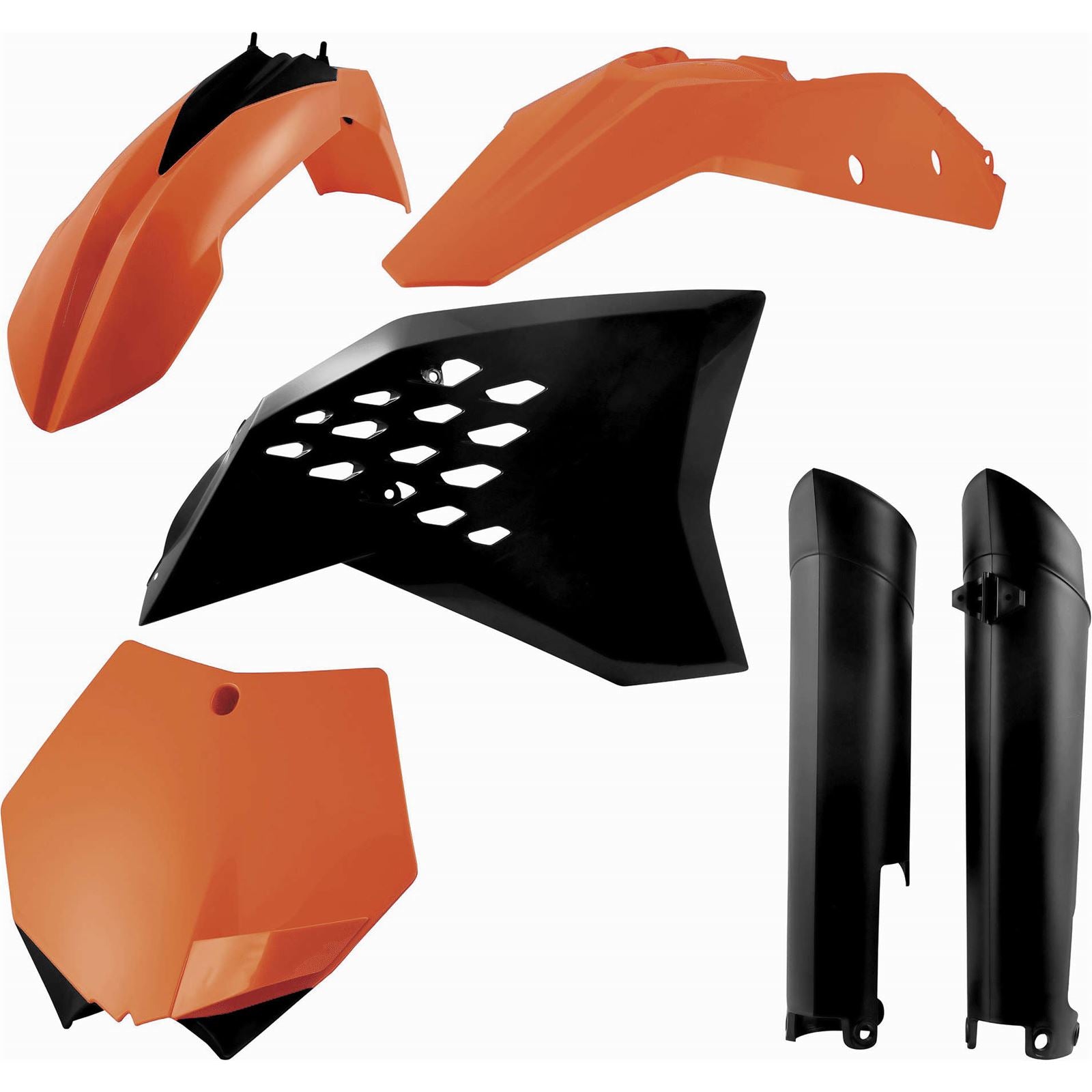 Acerbis Plastic Kit Orange 2198070354_289990