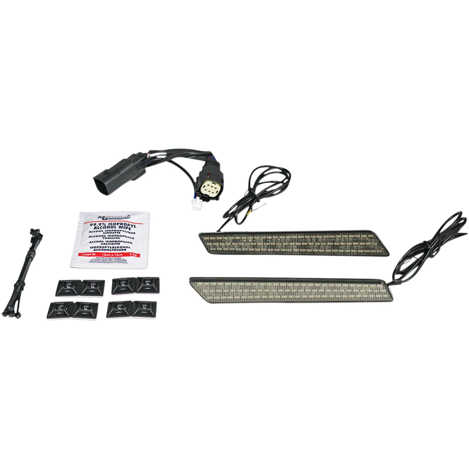 Custom Dynamics Saddlebag Latch Lights - SS6 - Smoke CD-LATCH-SS6-S_1042163