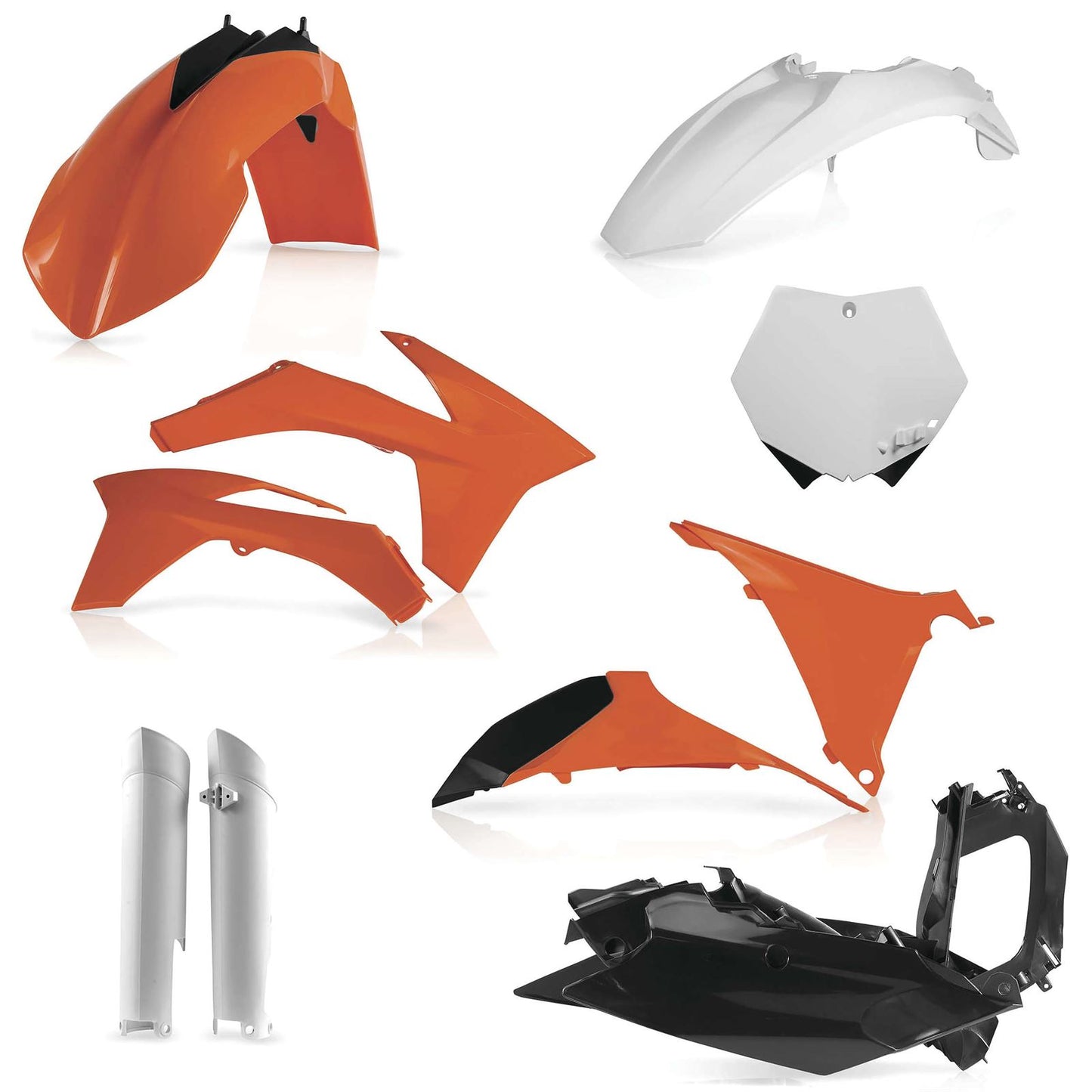 Acerbis Plastic Kit Orange 2205272882_289992
