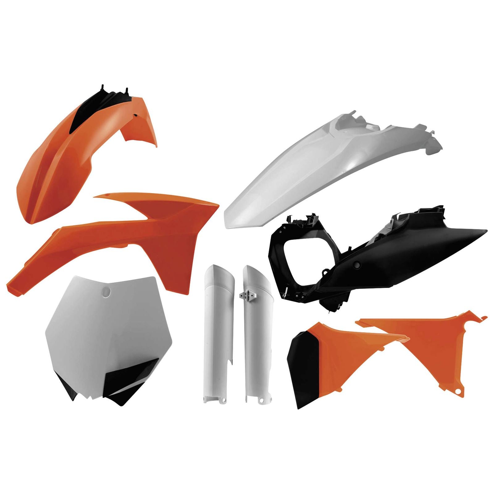Acerbis Plastic Kit Orange 2205282882_289994