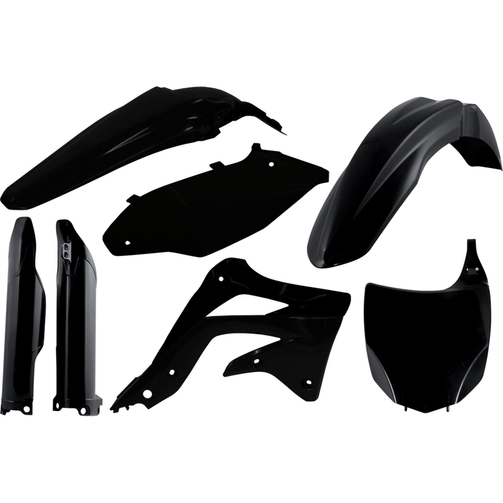 Acerbis Full Plastic Kit Black 2250450001_289999