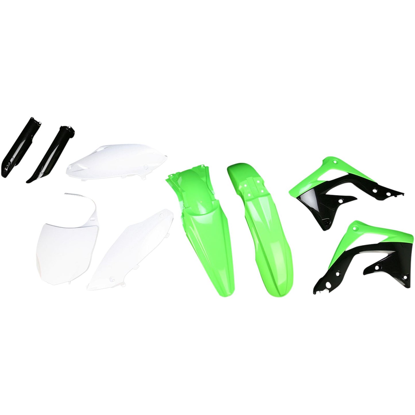 Acerbis Full Plastic Kit Green 2250453593_321142