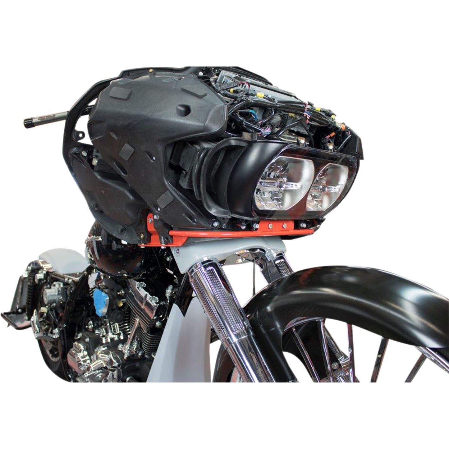 Paul Yaffe's Bagger Nation Fairing Mount 15+FLTR - Black [MPN: FSB-15-STL-B]_452200