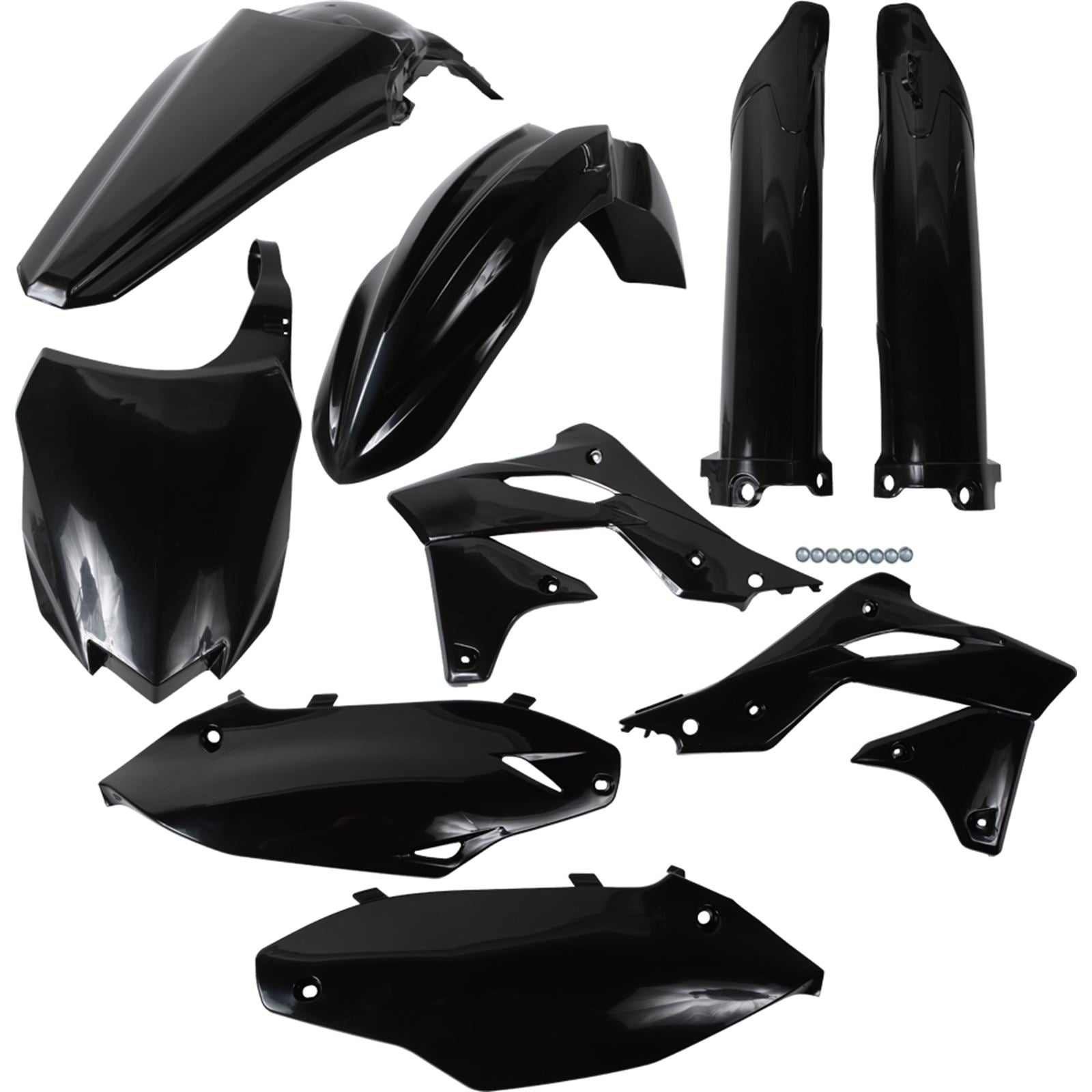 Acerbis Full Plastic Kit Black 2314180001_290009