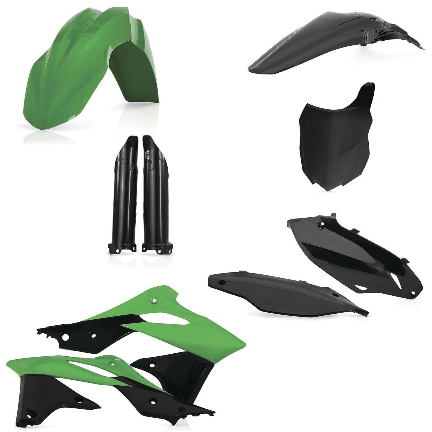 Acerbis Full Plastic Kit Green 2314183914_290012