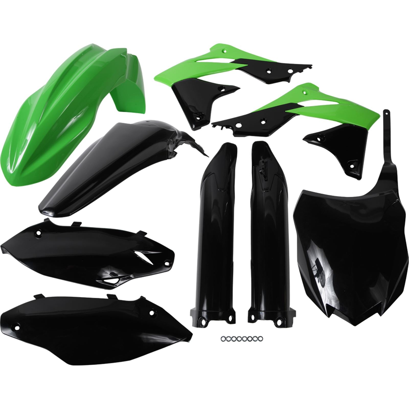 Acerbis Full Plastic Kit Green 2314183914_290013