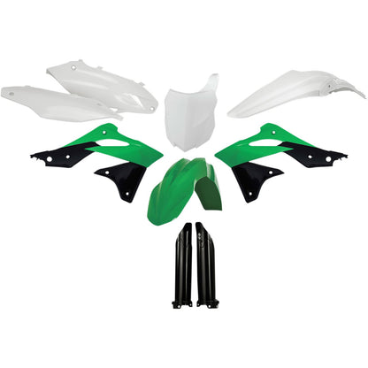 Acerbis Full Plastic Kit Green 2314184584_321380