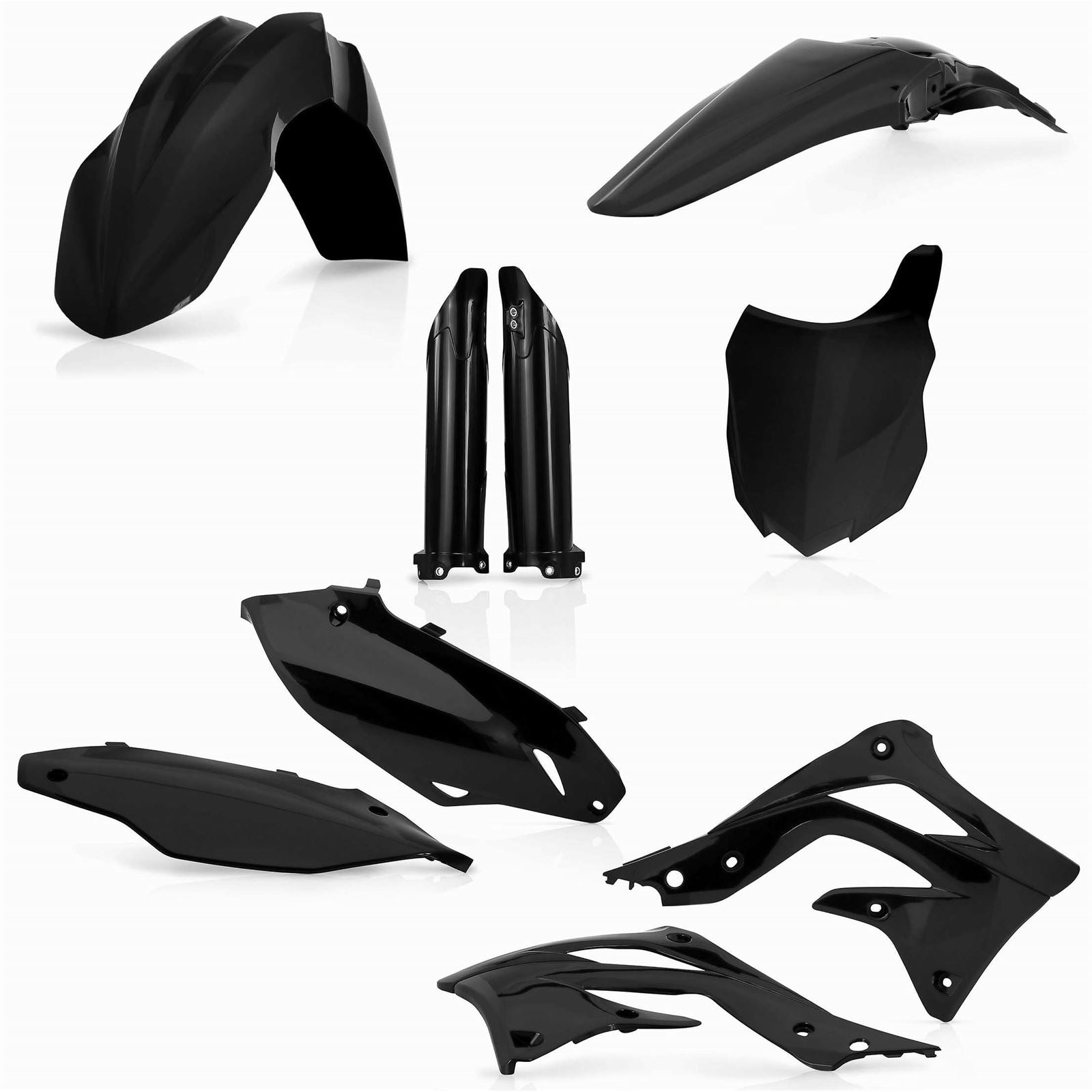 Acerbis Full Plastic Kit Black 2314200001_290019
