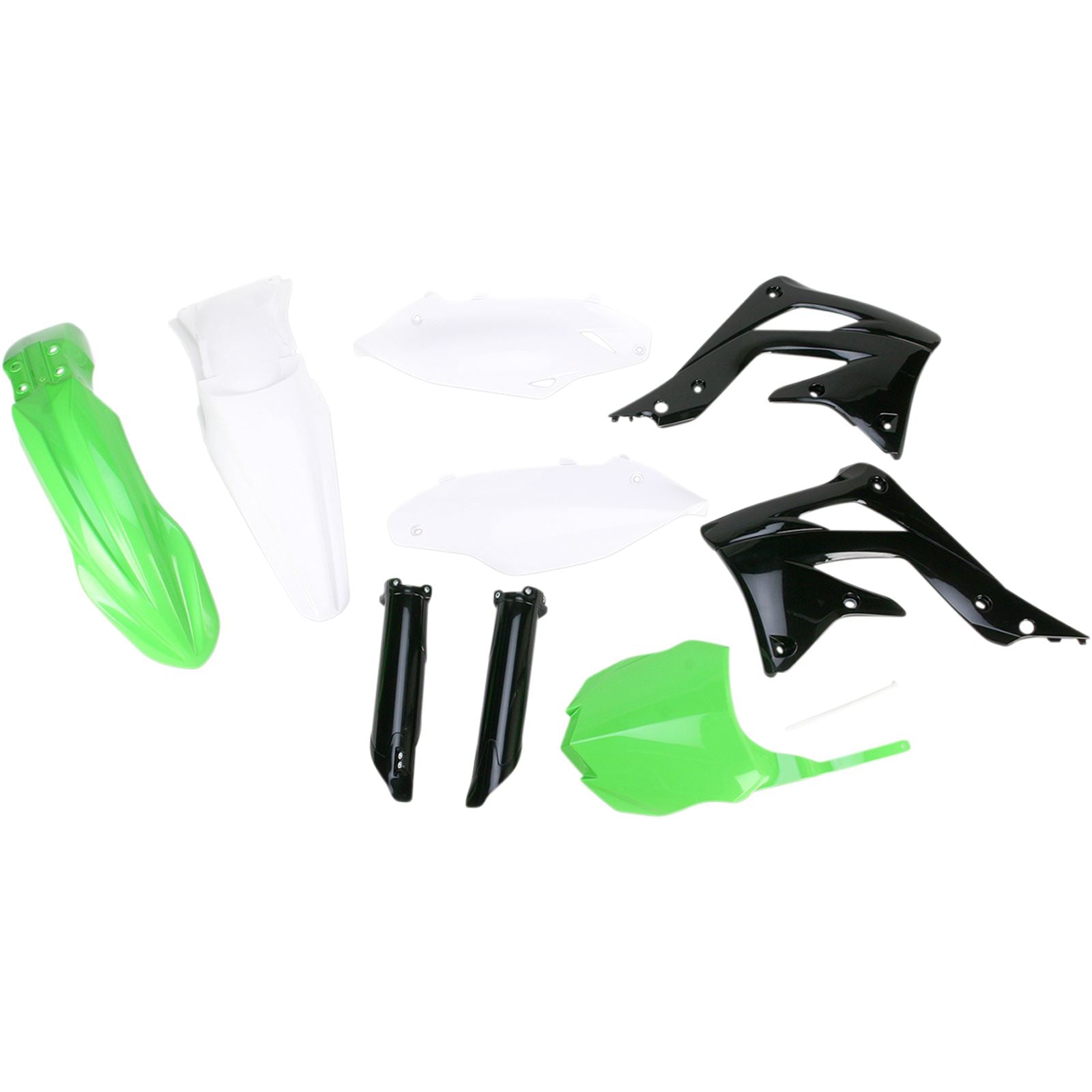 Acerbis Full Plastic Kit Factory Fits Kawasaki 2314203693_321270