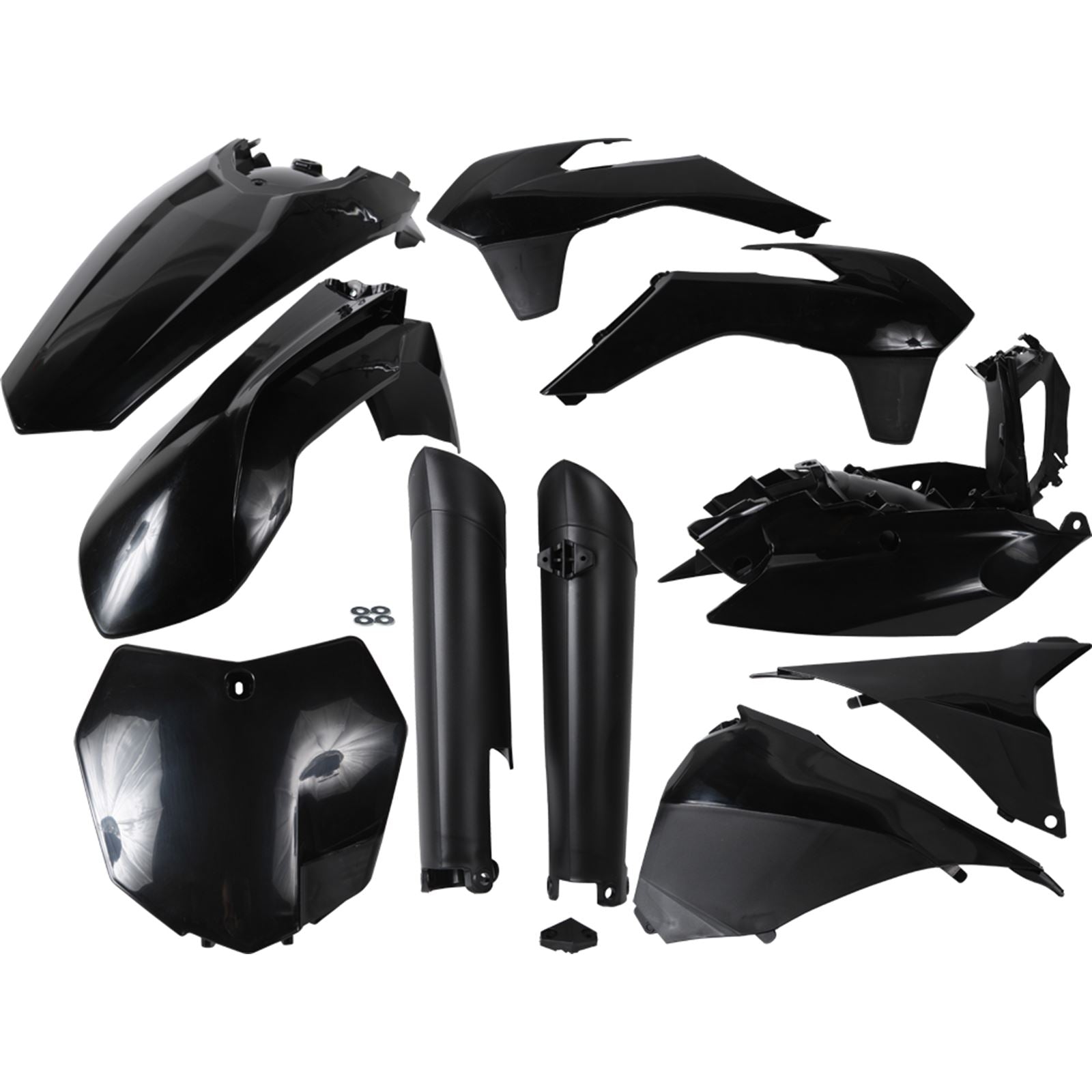 Acerbis Full Plastic Kit Black 2314330001_290029