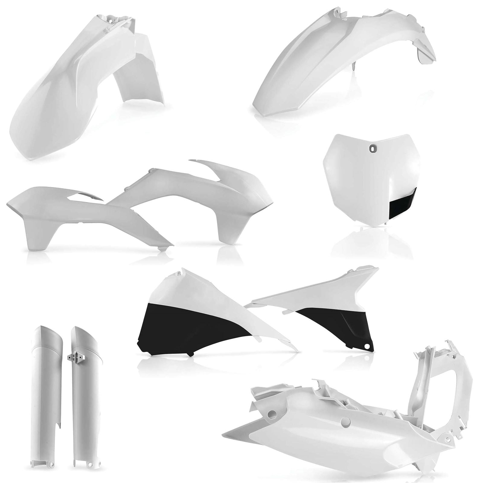 Acerbis Full Plastic Kit White 2314330002_290030
