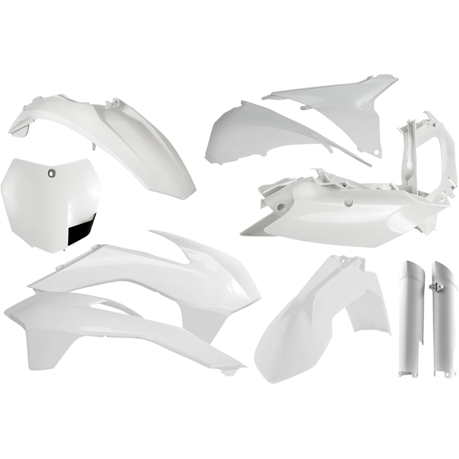 Acerbis Full Plastic Kit White 2314330002_290031