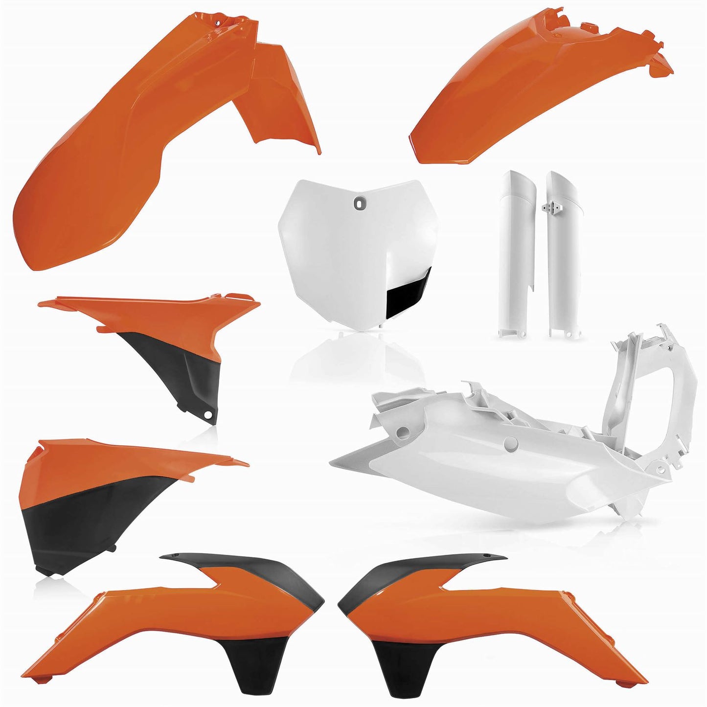 Acerbis Full Plastic Kit Orange 2314333914_290032