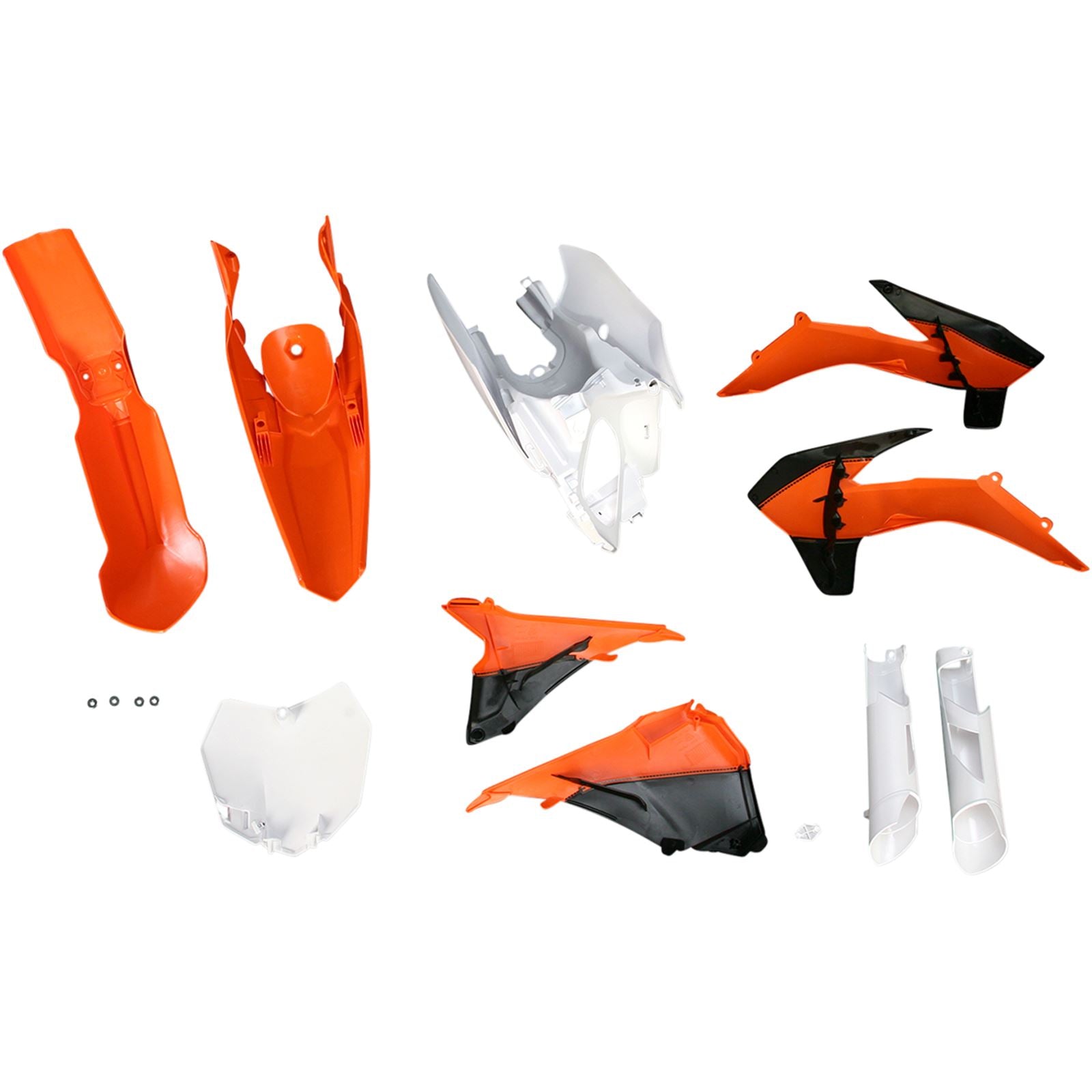 Acerbis Full Plastic Kit Orange 2314333914_321302