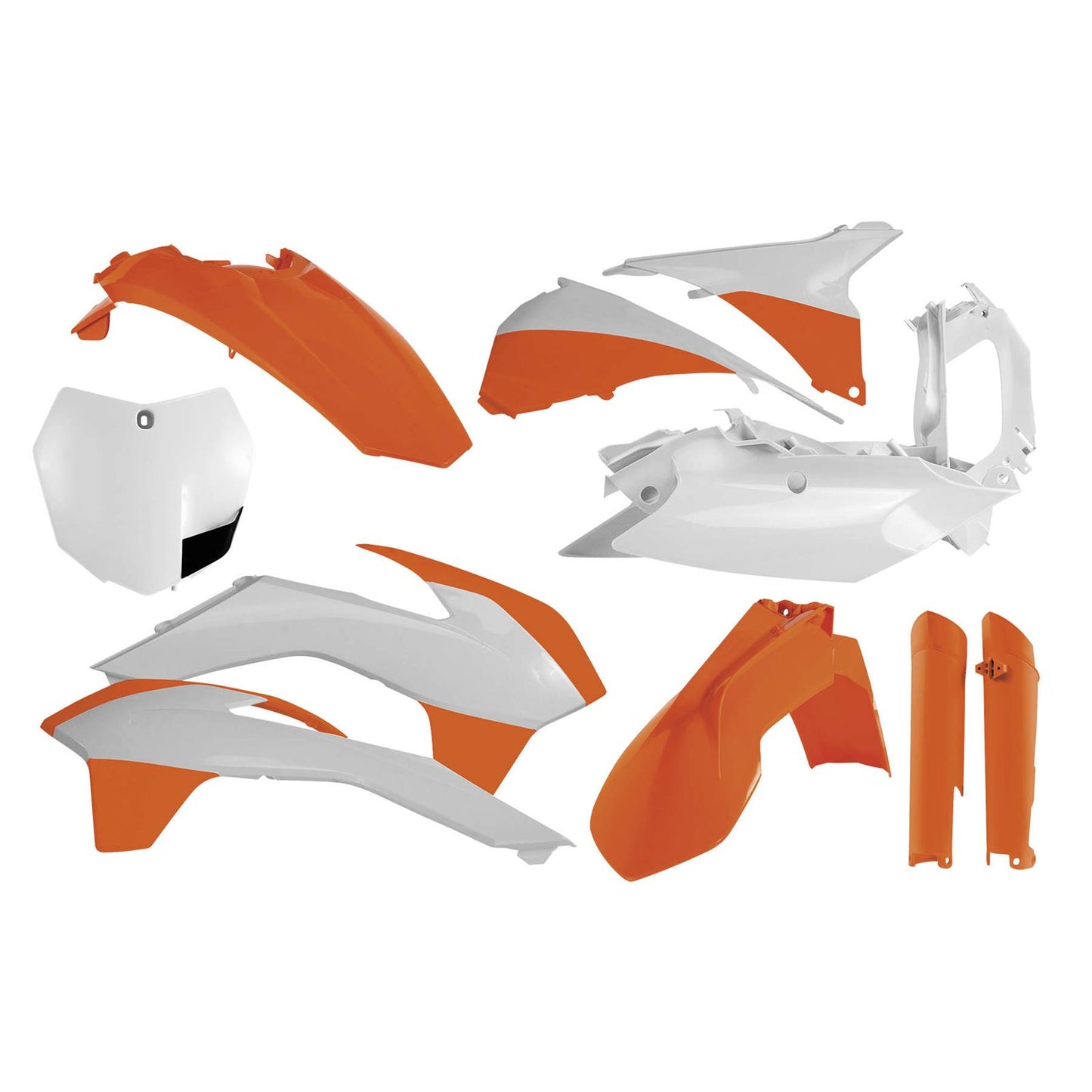 Acerbis Full Plastic Kit Orange 2314334618_290034