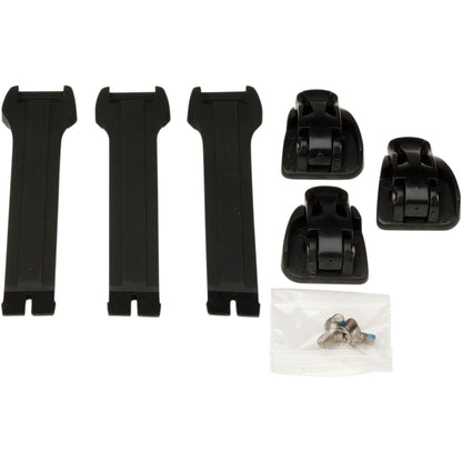 Moose Offroad Strap/Buckle Kit - Black 3430-0843_441727
