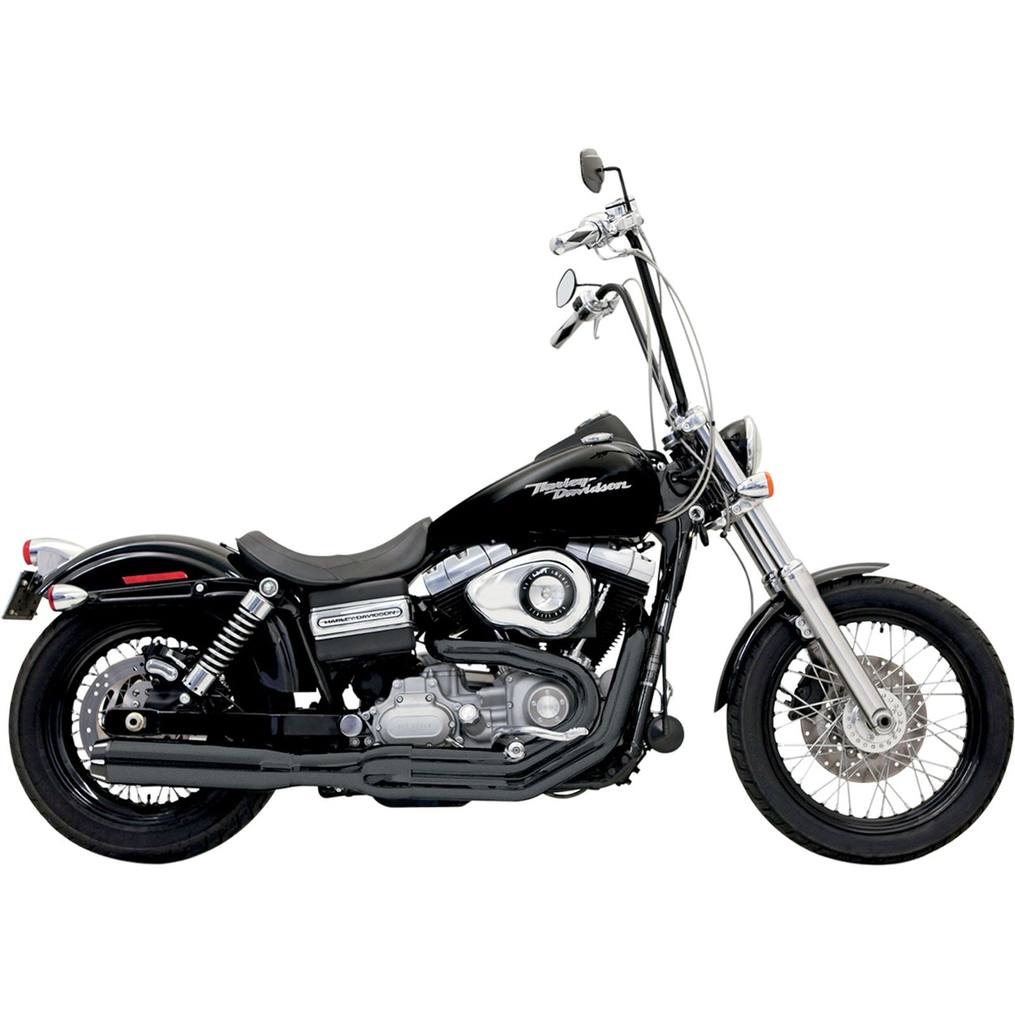 Bassani Manufacturing B1 2:1 Exhaust - Black [MPN: 1D18RB]_349739