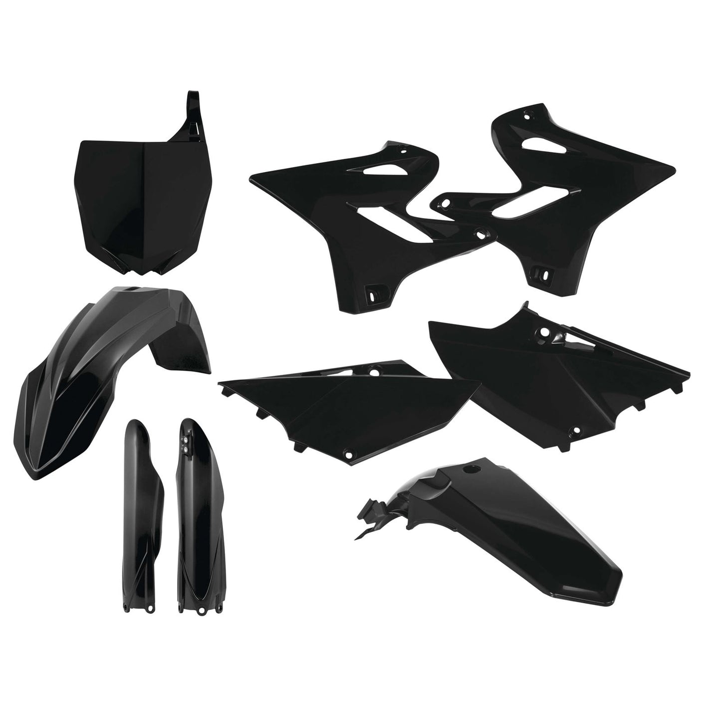 Acerbis Full Plastic Kit Black 2402960001_290068