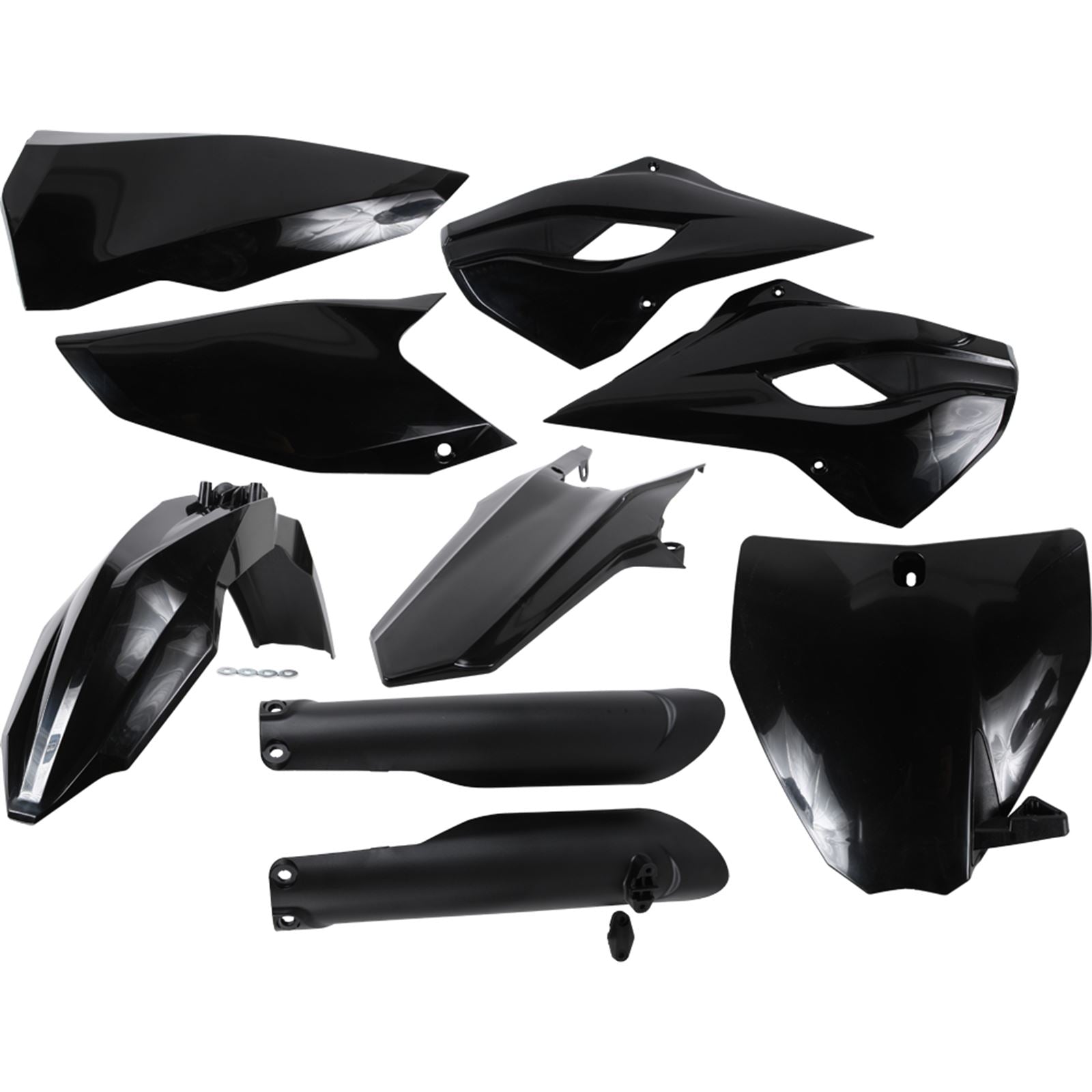 Acerbis Plastic Kit Black 2403080001_290078