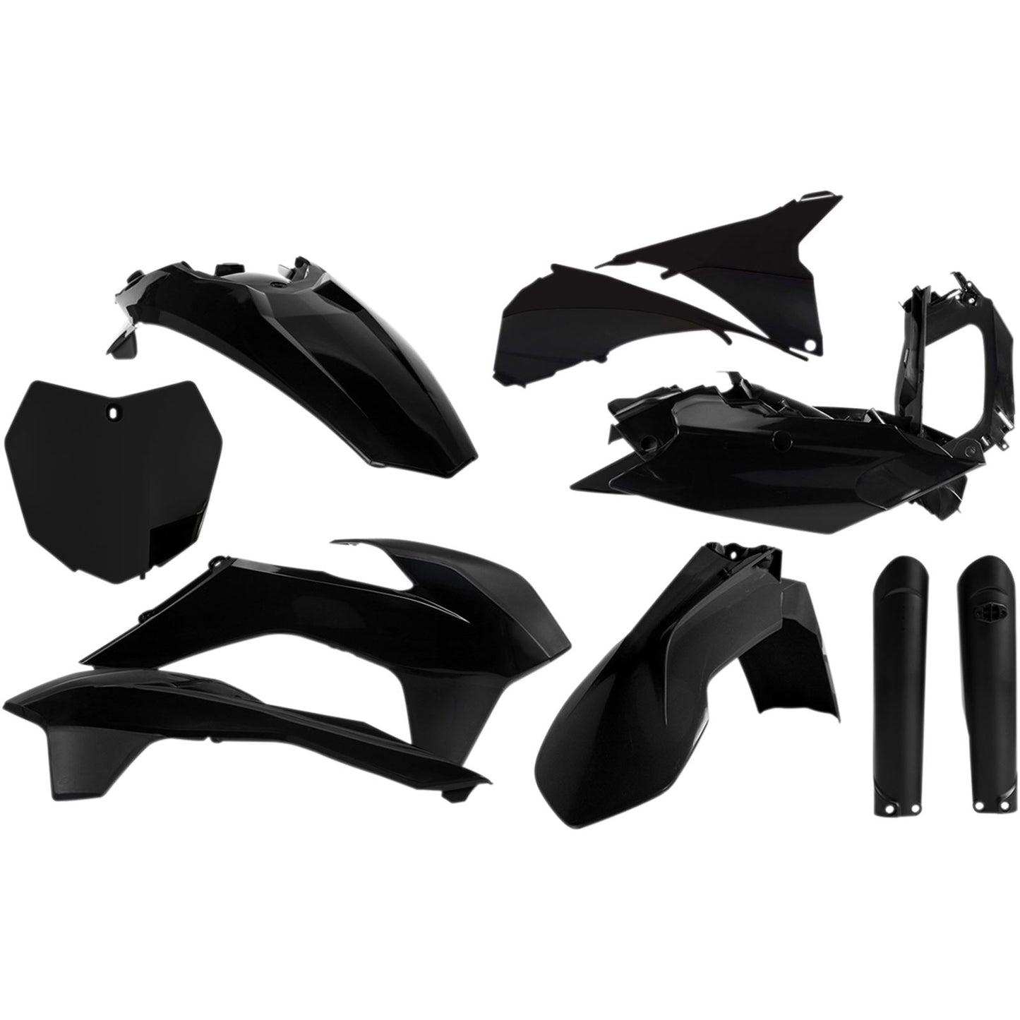 Acerbis Full Plastic Kit Black 2403090001_321419