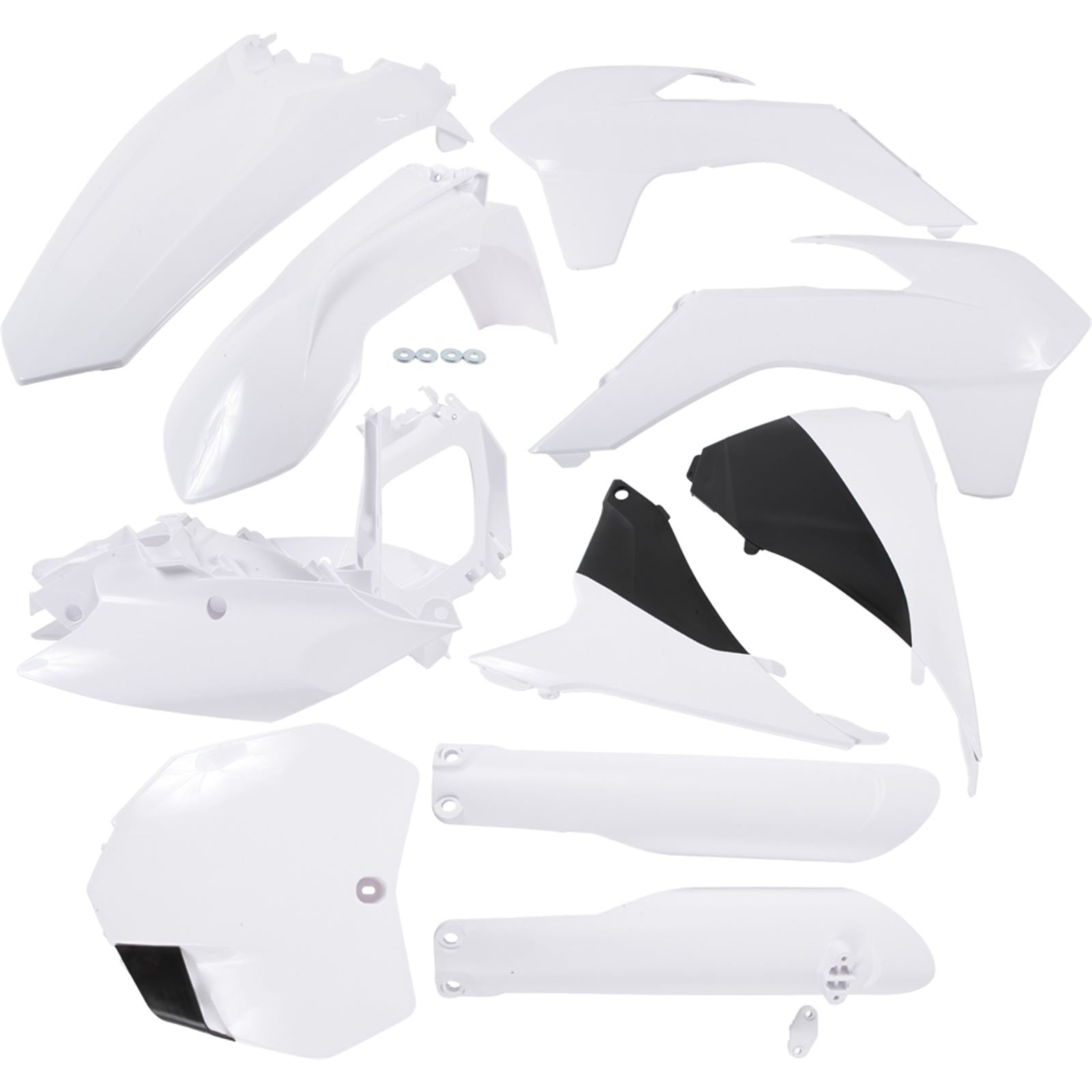 Acerbis Full Plastic Kit White 2403090002_290083