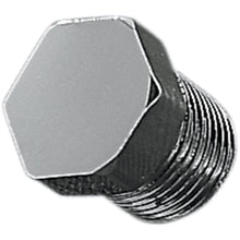 Gardnerwestcott 1/8 NPT Hex Plug Chrome 7-121PP-2_390184