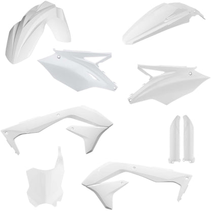 Acerbis Full Plastic Kit White 2449570002_321556