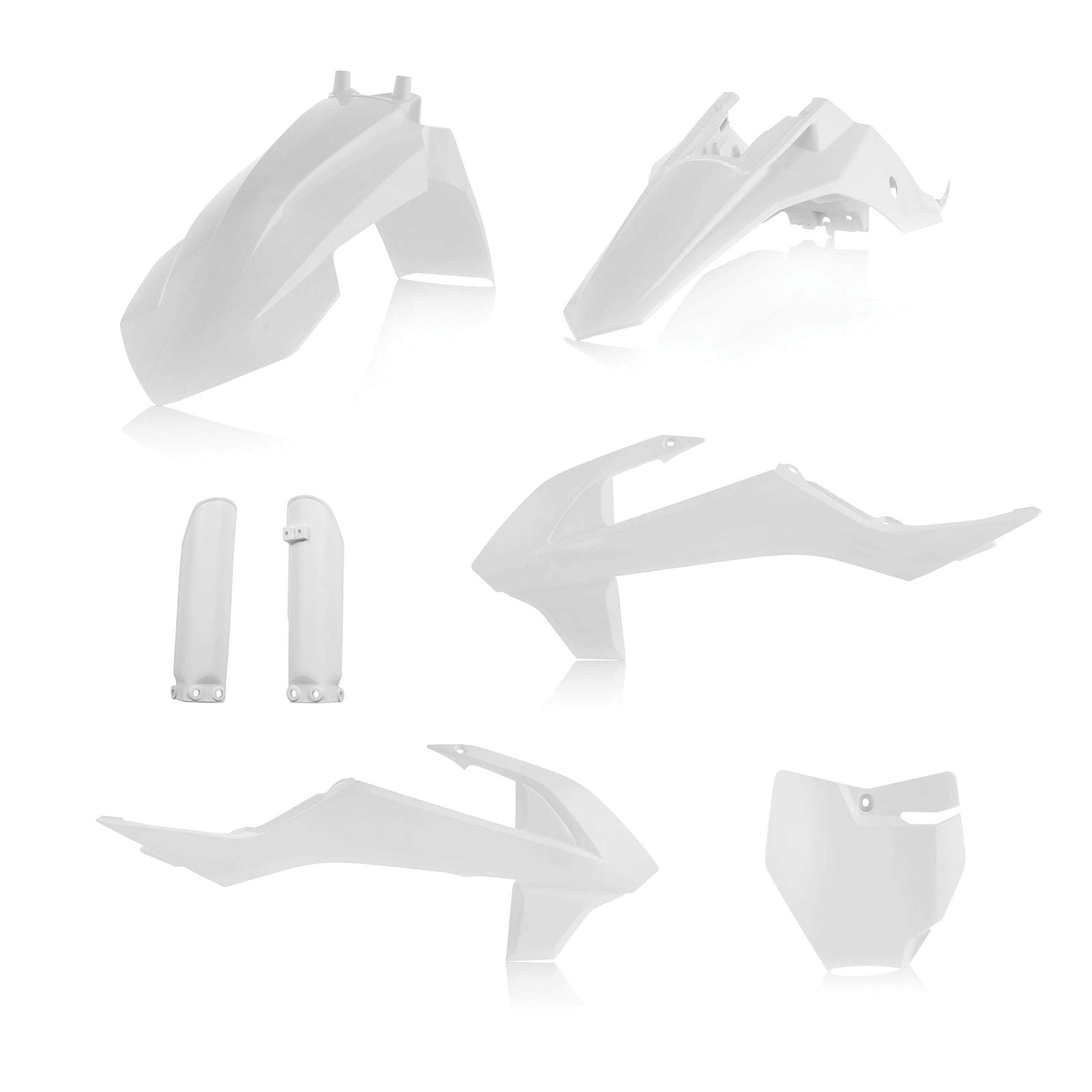 Acerbis Full Plastic Kit White 2449600002_290112