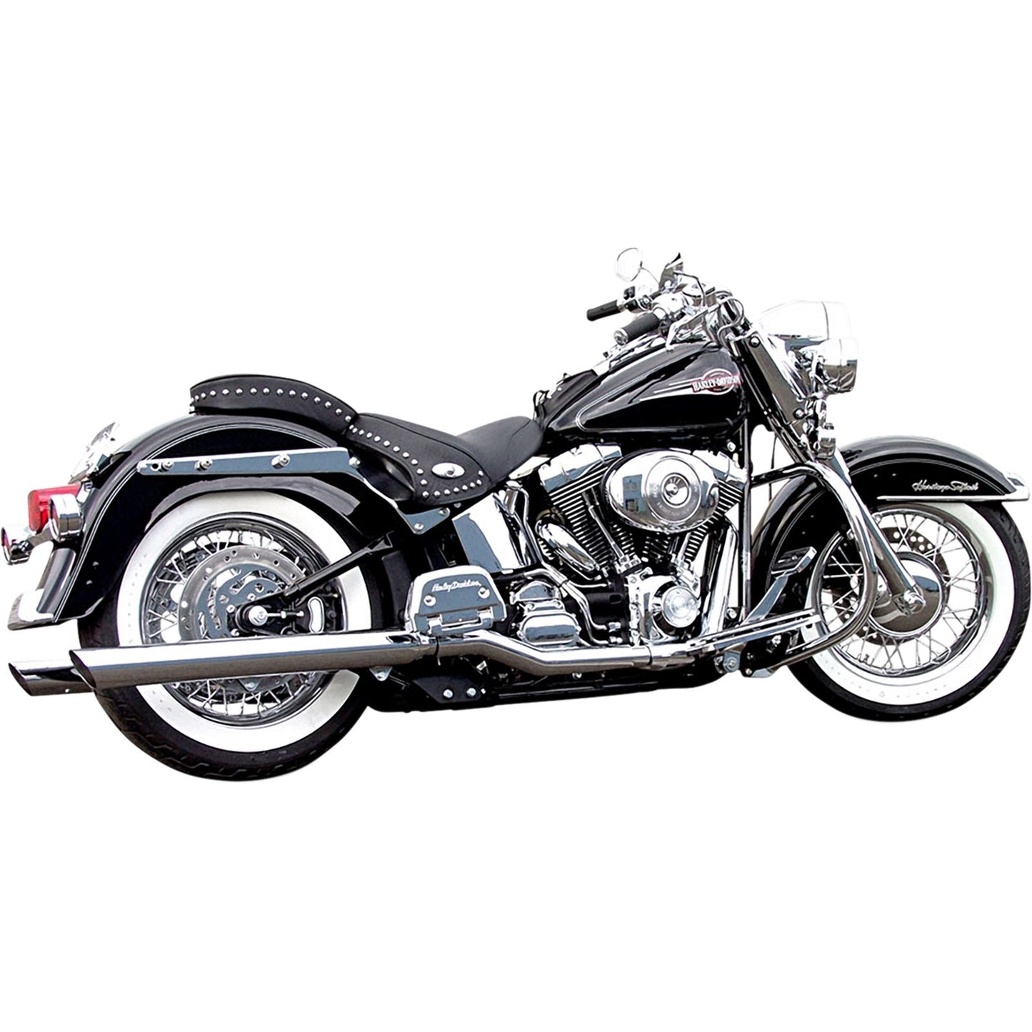 Bassani Manufacturing Mufflers - Chrome - Slash-Up [MPN: 31117B]_349957