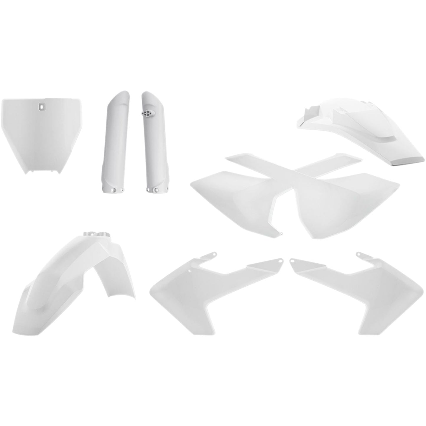 Acerbis Full Plastic Kit White 2462600002_321574