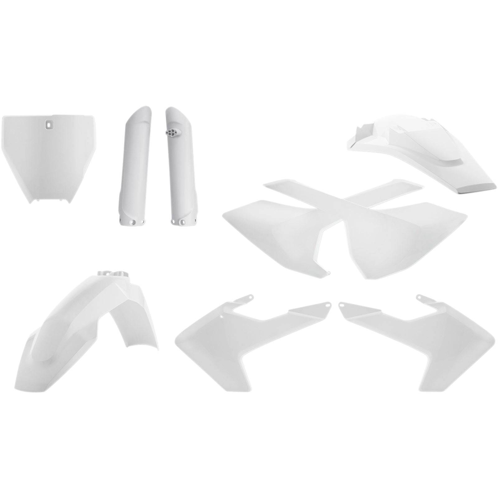 Acerbis Full Plastic Kit White 2462600002_321574