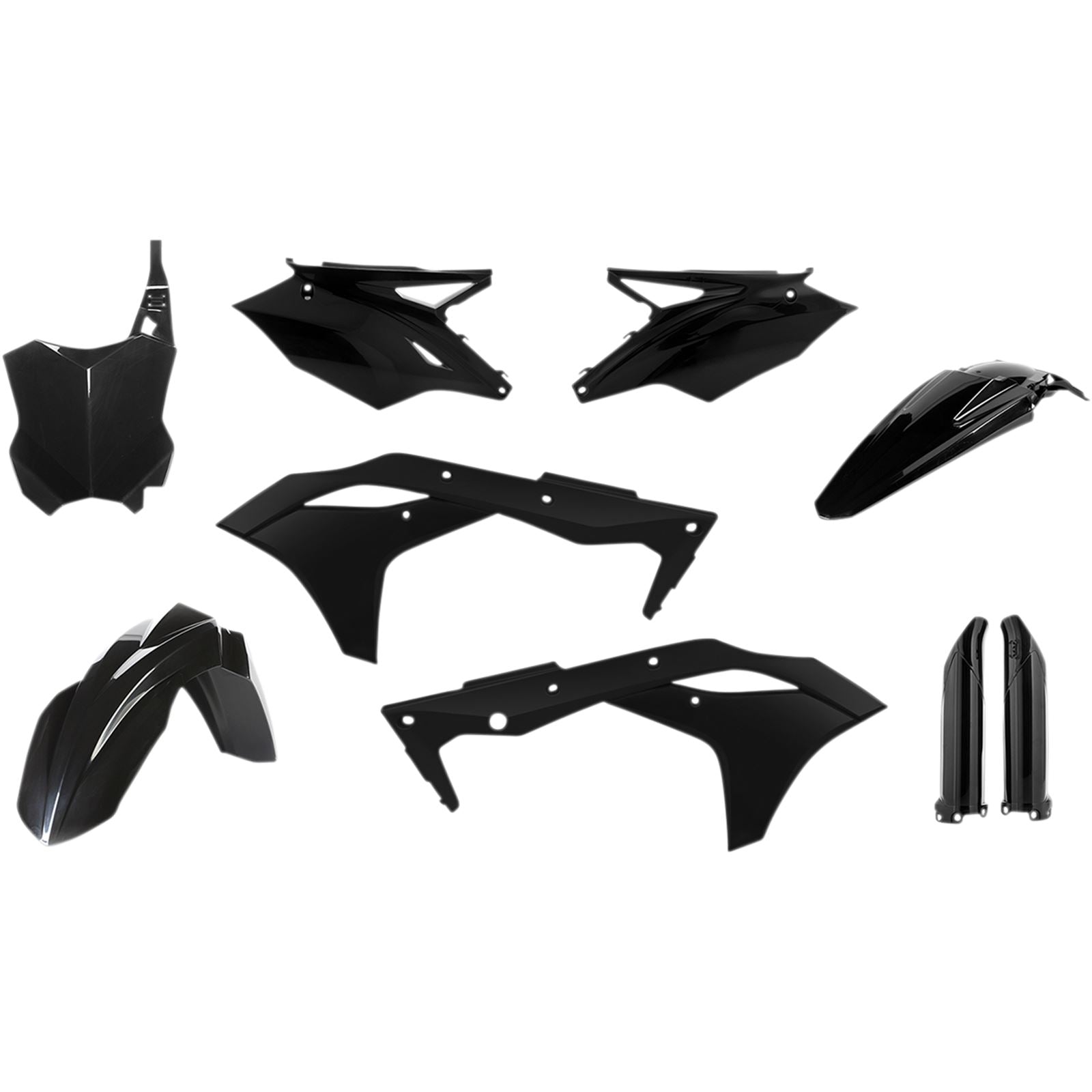 Acerbis Full Plastic Kit Black 2630630001_321610