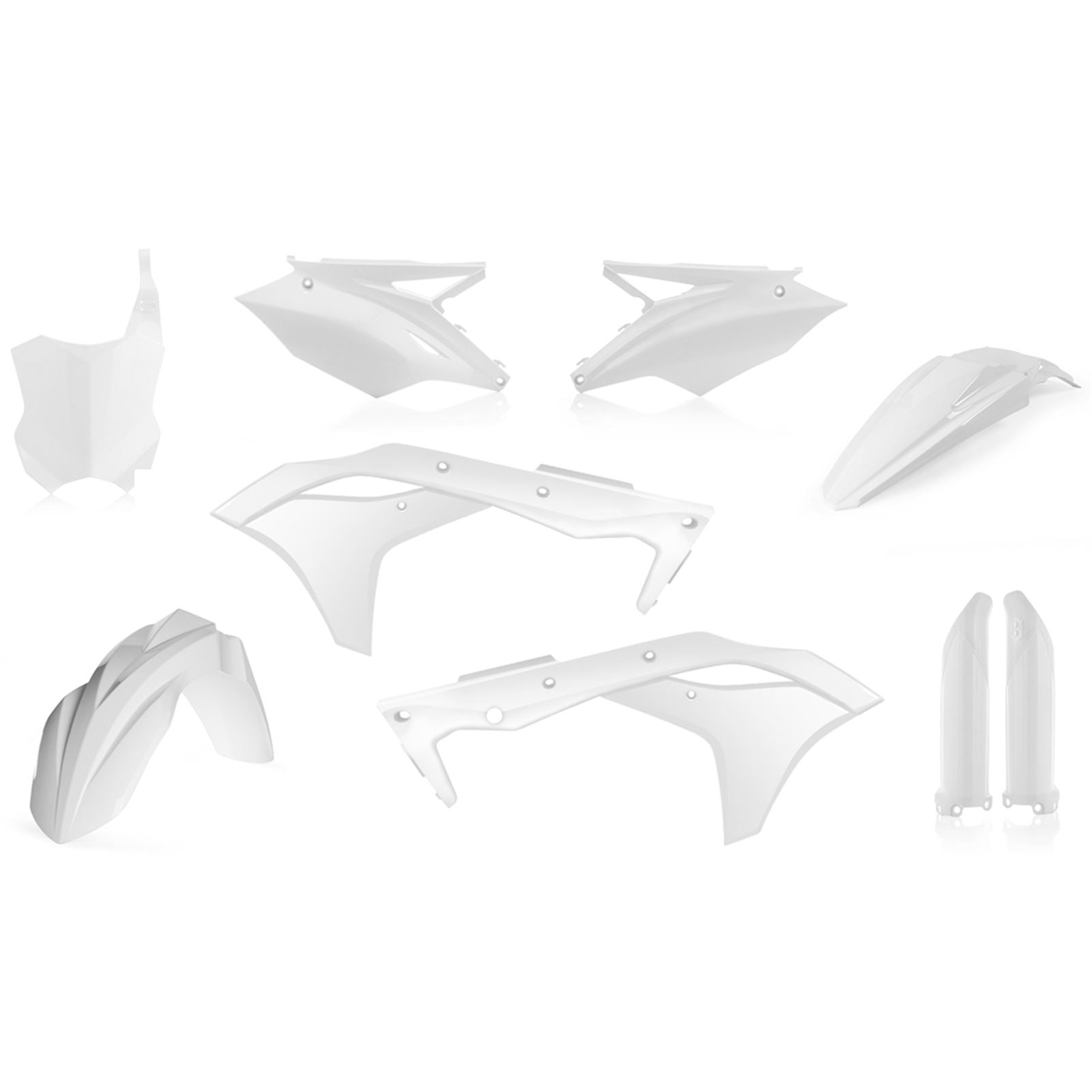 Acerbis Full Plastic Kit White 2630630002_290130